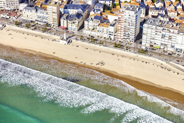 Les Sables d'Olonne vu du ciel - Parenthèse Océan Voyages