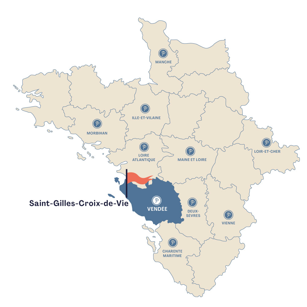 Carte Saint Gilles